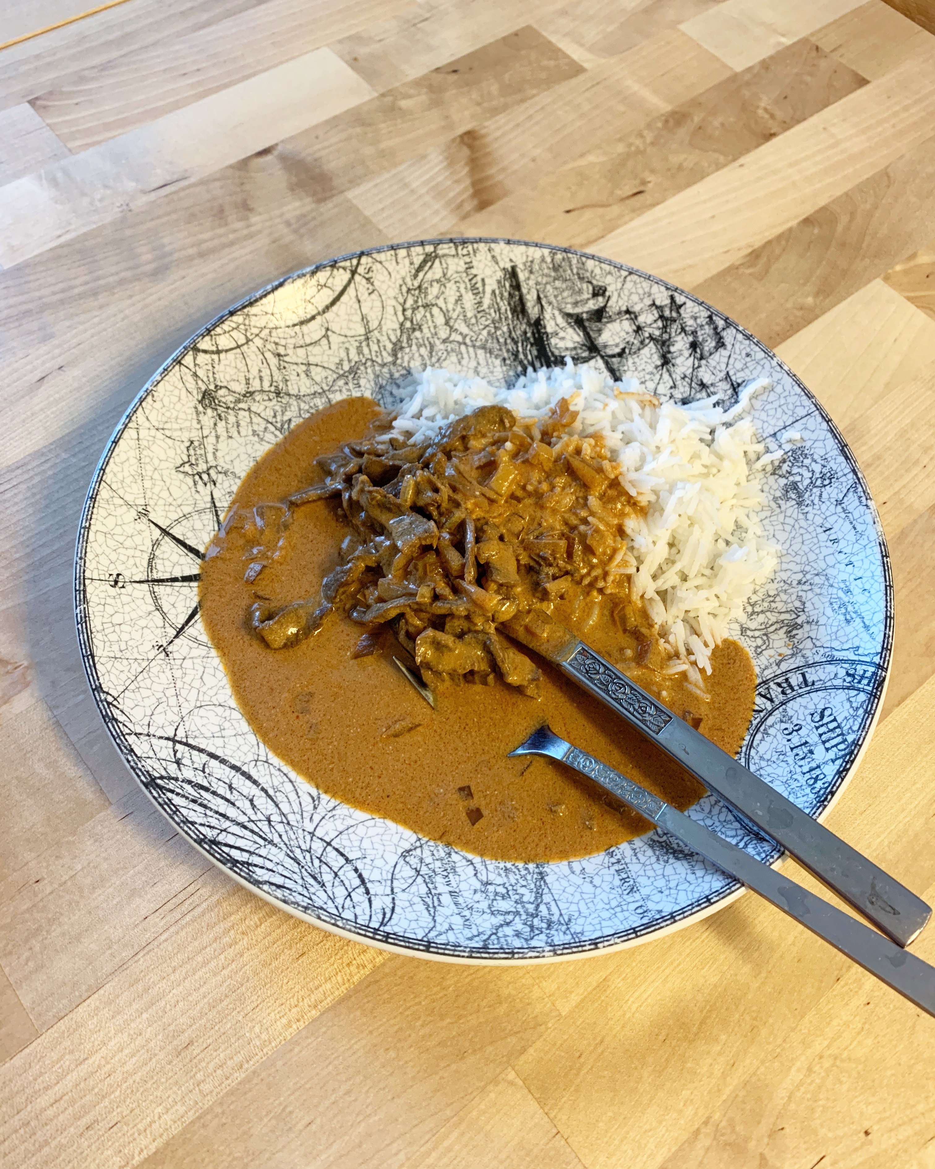 Smakrik Biff stroganoff